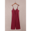 Dames casual jumpsuits rood S 7