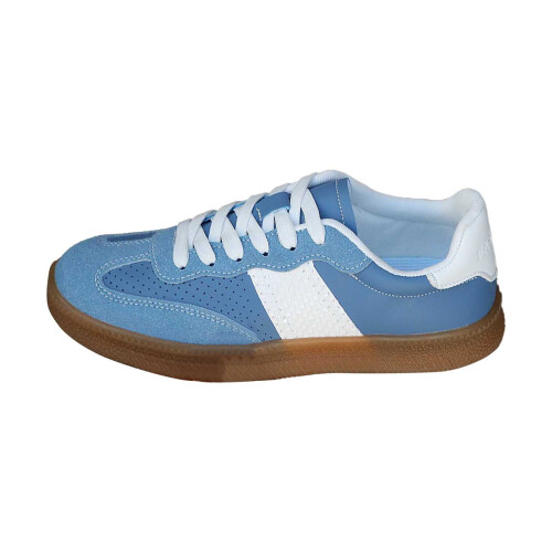 Σουέτ, φλατ παπούτσια με κορδόνια, άνετα, slip-on, παπούτσια για περπάτημα, για 1