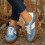 Σουέτ, φλατ παπούτσια με κορδόνια, άνετα, slip-on, παπούτσια για περπάτημα, για 6