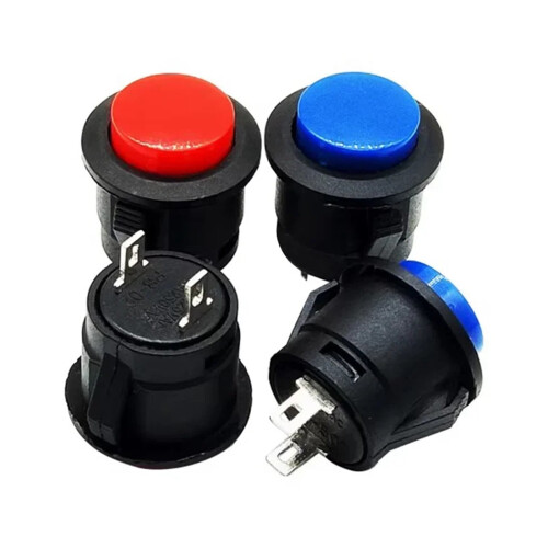 Interruttore a pressione rotondo da 16 mm, 5 o 20 pezzi 2