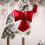 Beige Christmas Bow Ornament – Polyester, 1 Pack 4