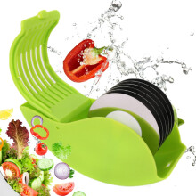 Herb Chopper,Herb Roller With 6 Blade Manual Herb Chopper Stainless Steel Pp Herb Cutter compatible with Sharp Detachable Washable