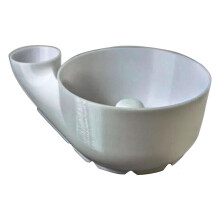 Washing Bowl for Fruit & Vegetables 3D Printed Fruit Washing Bowl with Strainer,Fruit Cleaner Bowl