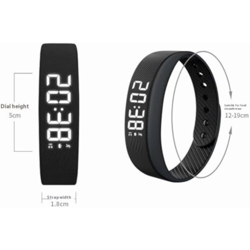 Fitsleeps vibrációs ébresztőóra fehér 2