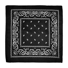100% Cotton Paisley Bandanas for Men & Women, 22x22 Inch Face Mask, Scarf, Headwear – Compatible with Cowboy Style