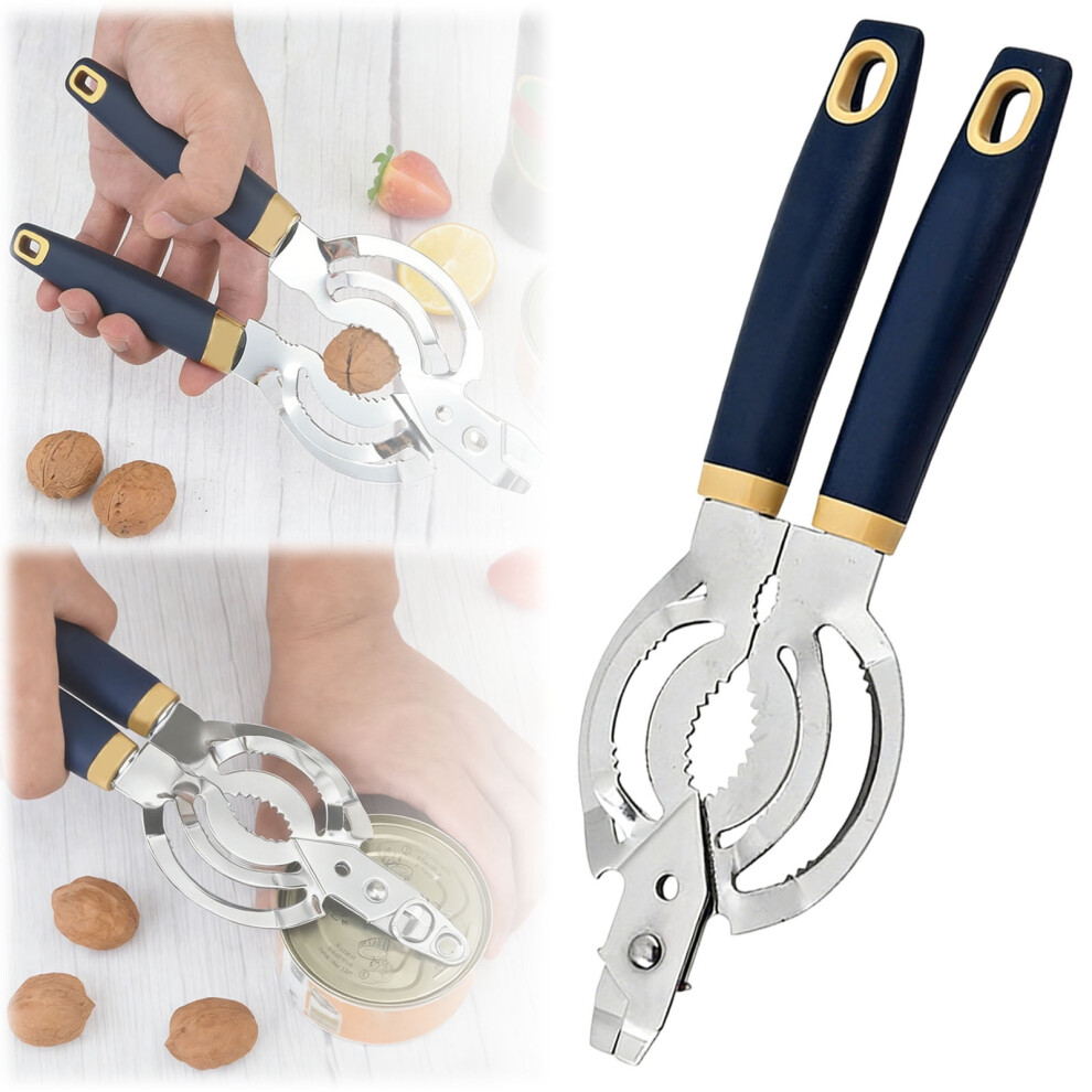 Multifunctional Adjustable Stainless Steel Jar Opener for Seniors & Arthritis â Easy Twist Bottle Opener, Compatible with Standard Jars