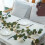 Eucalyptuskrans van 1,8 meter met 96 warmwitte LED's 4