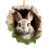 Easter Decor, Easter Decorations Tree Hole Ornament Shape With Rope, Cute Rabbit Design, Hanging Decoration, Easter Gift, Easter Decorations 2