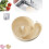 Snigelformad avrinning och frukttvättare Beige 1