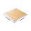 Polyester zitkussen 40x40x4cm kaki 3