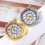Bague montre-bracelet dorée mini quartz 1 pièce 3