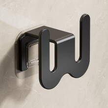 Wall Mounted Slipper Rack | No Drill Hanging Shoe Organizer | Aluminum Alloy Bathroom Storage | 1-Piece