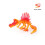 3D-geprinte Echinosaurus-figuur met beweegbaar bot (1 stuk) 1