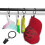 Metalgardinringe med klips, 30 stk., 1 tomme indvendig diameter 4