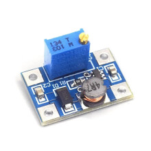 Modul zvyšujúceho meniča DC-DC SX1308, nastaviteľný 2A, 2-24V na