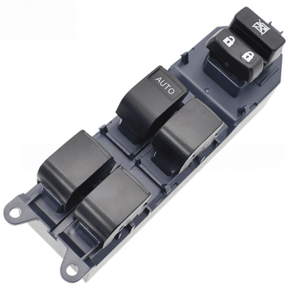 Replacement Driver Side Power Master Window Switch Compatible With Toyota Corolla, Yaris, Tacoma, Rav4, Tundra, Camry, Prius, Highlander, Black 9399596603827