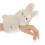 Wit pluche konijn - 20 cm knuffel 2