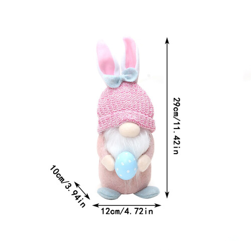 Easter Gnome Doll Pendant Light-Up 11.4 Inch Blue 2