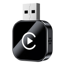 2-in-1 Wireless Android Auto Adapter, No-Delay Stable Connection, Fits 98% Cars (B)