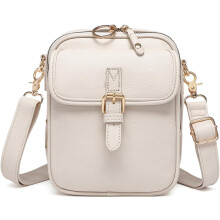 Kožené crossbody kabelky pre ženy, vegánska kabelka s ochranou proti krádeži a priehradkami na karty, cestovná taška cez rameno, vodotesná