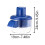 Pelapatate elettrico automatico per uva, ricaricabile, 14–28 mm 3