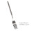 Retro Fork BBQ Telescopic Extendable Dinner Fruit Dessert Long Handle Fork Stainless Steel Cutlery Fork Tableware 6