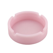 Luminous Silicone Ashtray Pink cleaning supplies, 1X Ashtray Other Cleaning Supplies, Pink