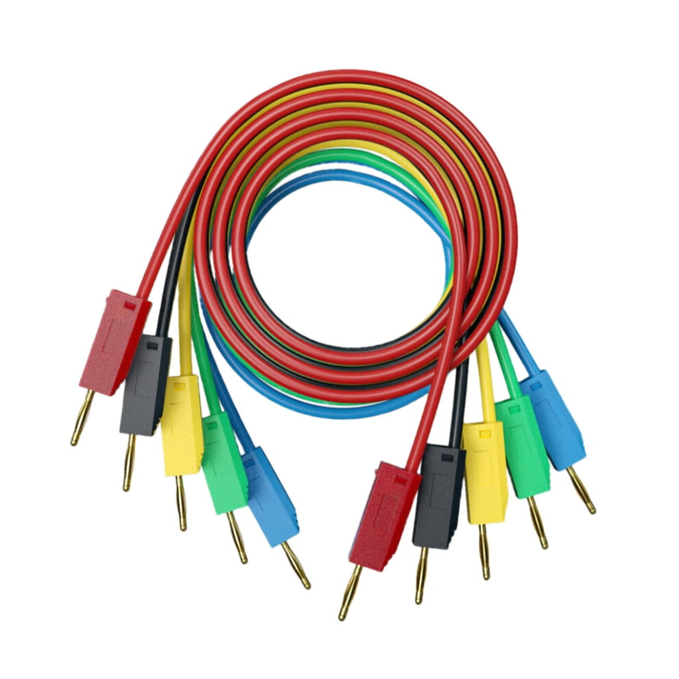 2Mm Banana Plugs Test Cord 24K Gold Plate Connector High Conductivity For Electronic Testing & Measurement Instrument 9402001147493