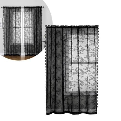 Polyester Window Curtains for Living Room & Bedroom