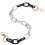 Acryl tasketting met legering sluiting – 1 stuk 1