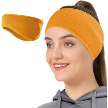 Winter Fleece Ear Warmers Muffs Headband for Men Women Kids Ski Running Cycling