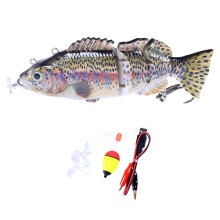 2025 Upgraded Robotic Swimming Hard Fishing Tackle Lifelike Charging for Outdoor Freshwater Saltwater Anglers