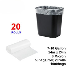 Sacs poubelle haute densité 61 cm x 61 cm (1000 unités)