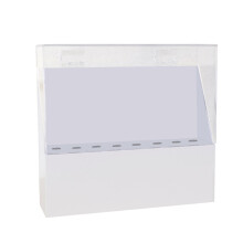 Opbergdoos voor pincetten met 8 vakjes, compacte opbergruimte voor pincetten, ruimtebesparend voor gebruik in de salon of thuis.