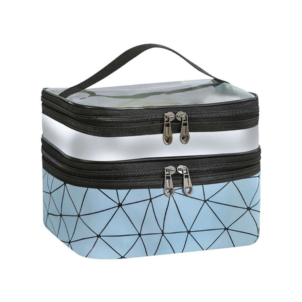 Cosmetic Bag, Travel Cosmetic Bag Travel Make Up Organizer Bag Cosmetics Pouch Bags Toiletry Bag for Women and Men