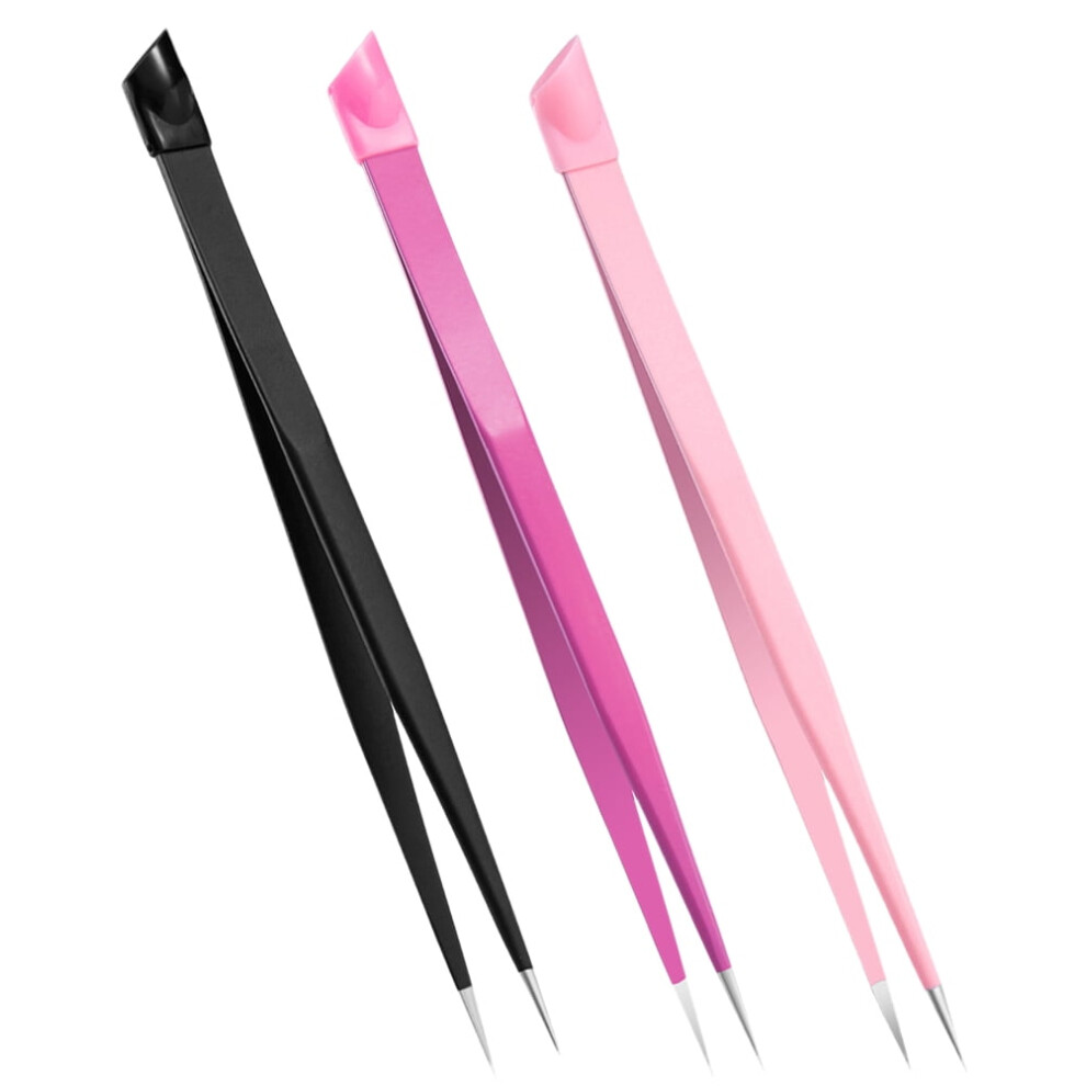 Beads Tweezers for Nail Art and Eyelash Extensions 3 pcs
