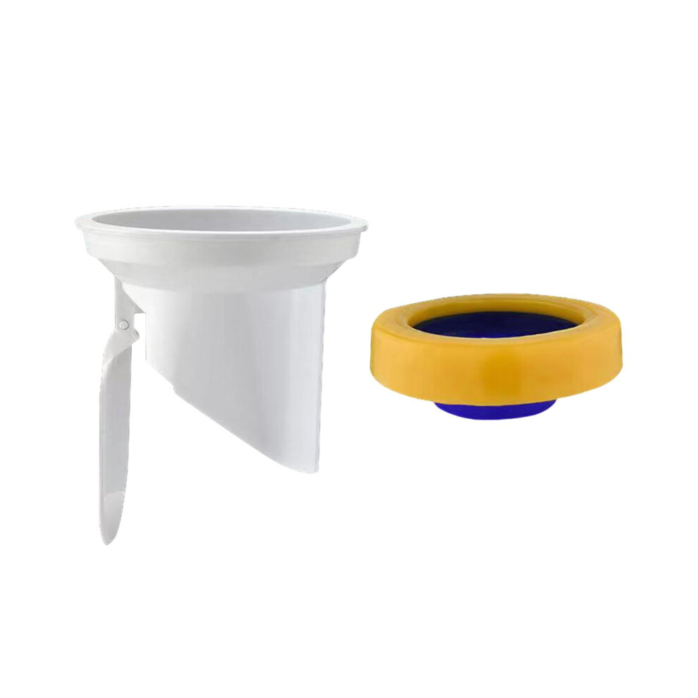 Toilet Flange Ring Durable Silicone Sealing Drain Backflow Preventer Toilet Pits 9399596601519