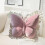 Cuscino decorativo a forma di farfalla in velluto, 55x55 cm 1