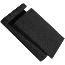 Bass Enhancing Isolation Sponge Pad Shock Absorption Anti Vibrate for Studio Monitor Loudspeakers Desktop Stability