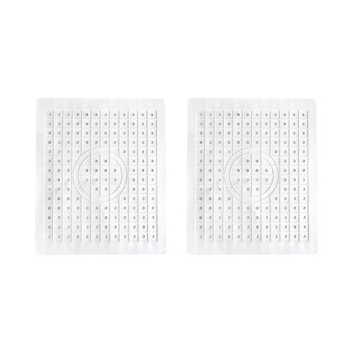 Tapis d'évier en caoutchouc alimentaire (lot de 2)