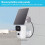 10W 5V Solar Panel Monocrystalline Wall Mount for Lights (White Type C Port) 3