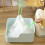 Drawstring Disposable Cat Litter Bag S Size with Holes 7