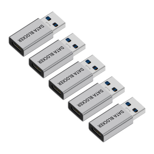 Paquete de 5 adaptadores de datos USB-C a USB-A