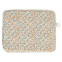 15 Inch Laptop Sleeve Quilted Laptop Bag Floral Laptop Carrying Case Fashion Bag (yellow L)