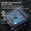 2Channels Mini USB Mixer Επαγγελματική Φορητή Κονσόλα Κάρτας Ήχου για Στούντιο Ηχογράφησης 8