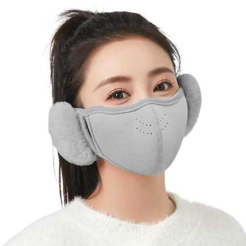 Warm Thickened Face Mask with Ear Protection 1 Pack