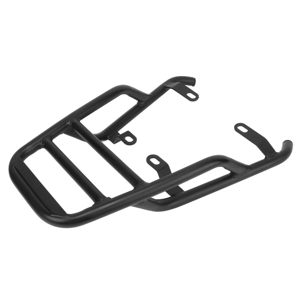 Iron Rear Luggage Rack With Handrail Black 7340572375803