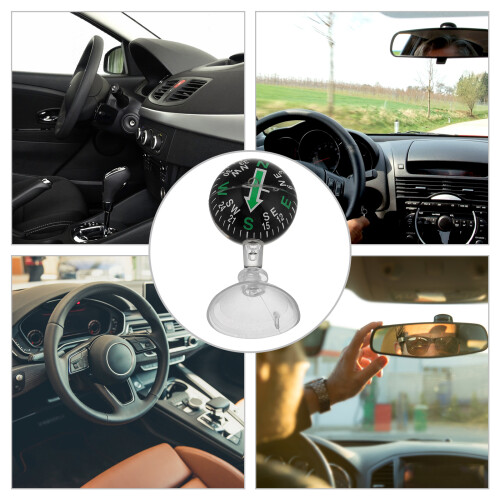 Marine Dashboard Automatic Compass Car Compass Suction Cup 7.20X3.80X3.80CM 2