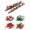 Mini Christmas Train Set Electric with 4 Carriages and 8