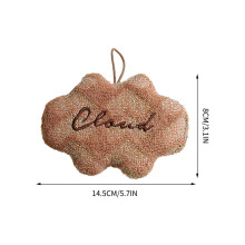 Éponge de cuisine brodée vintage – Épaisse